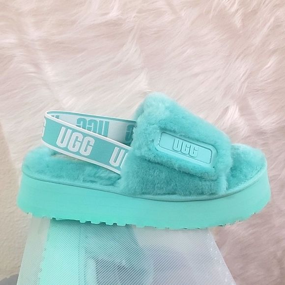 UGG Shoes - #48 UGG TEAL SLIDE SIZE 9